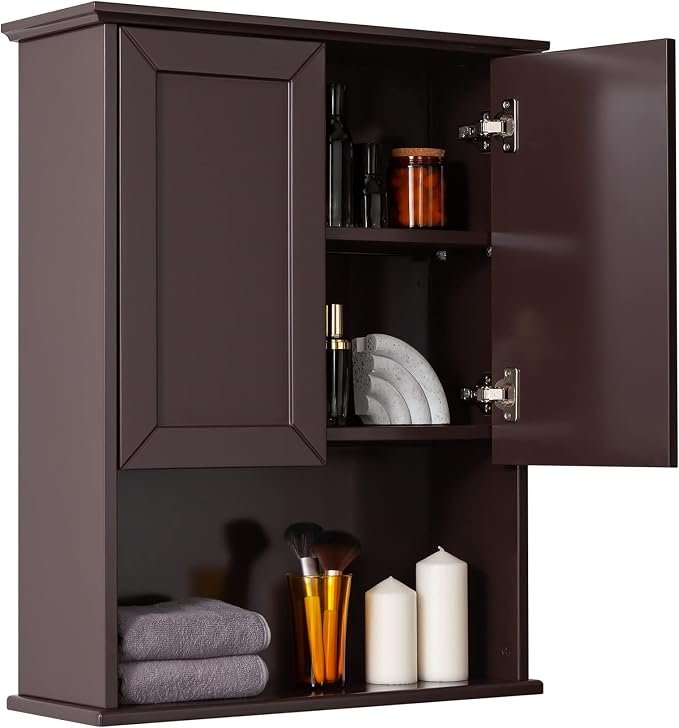 Wall Cabinet, 23x29 inch Medicine Cabinet, Over Toilet Storage by VANIRROR