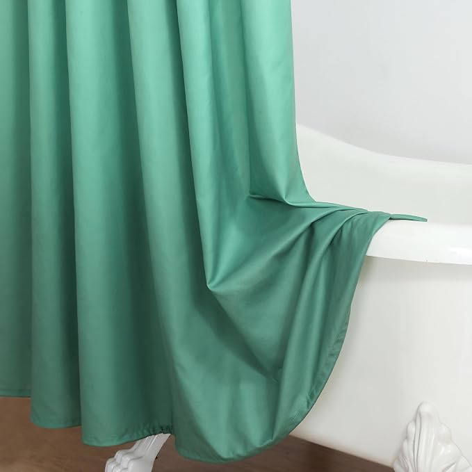 Extra Long Fabric Shower Curtain, Modern Waterproof Bathroom Curtains - Image 5