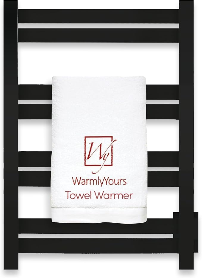 WarmlyYours Heated Towel Warmer Rack, Integrated On/Off Switch by WarmlyYours