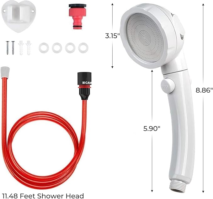 CAMPLUX Hand Held Showerhead - Image 3