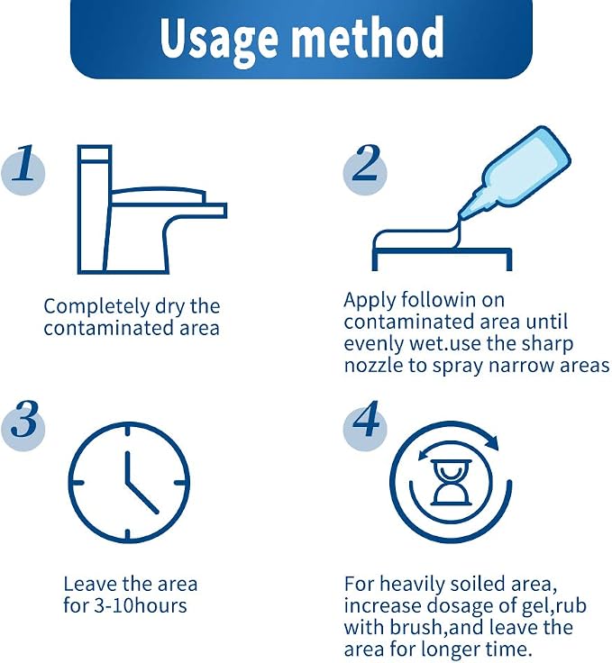 Mold Mildew Cleaner Gel Household Cleaner - Image 7