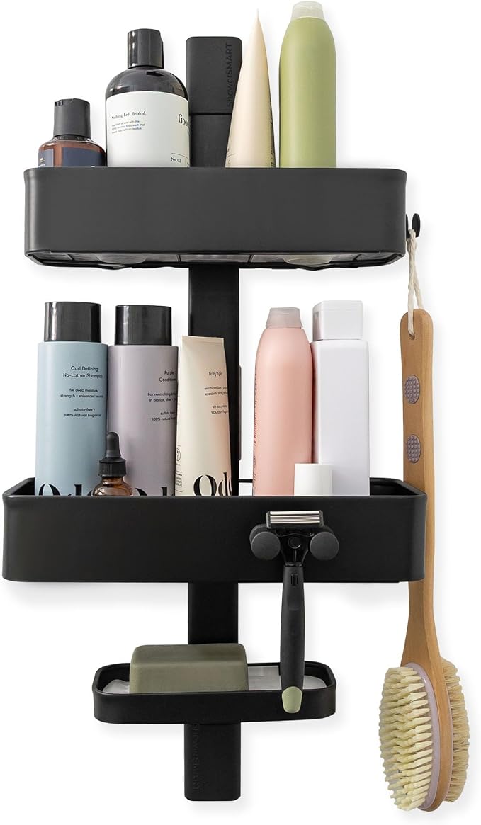 Rust Resistant Hygienic Shower Caddy – Hanging Bathroom Organizer by Unknown