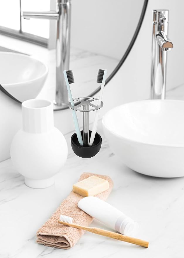 CozyCabin Toothbrush Holder Stand, - Image 2