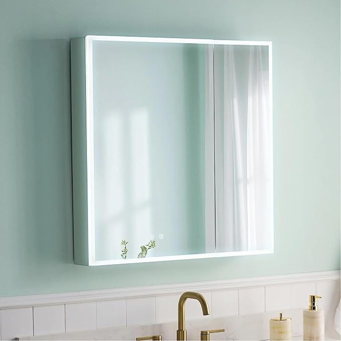 WELLFOR 30" X 30" Medicine Cabinet by WELLFOR