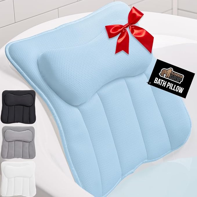 GORILLA GRIP Bath Pillow for Tub by GorillaGrip