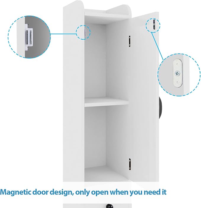 Tall Bathroom Storage Cabinet - Image 6