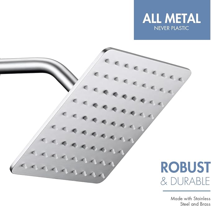 Rainfall Shower Head, MEDIOMI Rain Shower Head Set - Image 3