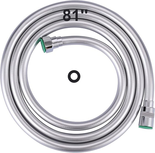 Aleasha Shower Hose, 81 Inches Extra Long Shower Head Hose Extension by ALEASHA