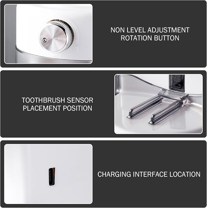 Automatic Toothpaste Dispenser, Smart Sensor Electric Toothpaste Dispenser Wall - Image 5