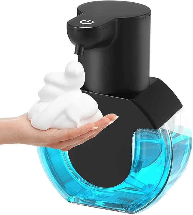 Automatic Soap Dispenser Touchless, 14.2oz/420ML Auto Liquid Soap Dispenser by VZZNN