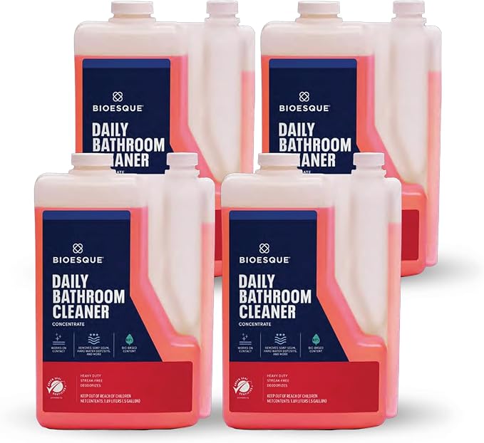 Bioesque Bathroom Cleaner Concentrate, 64 Fluid Ounce by Bioesque