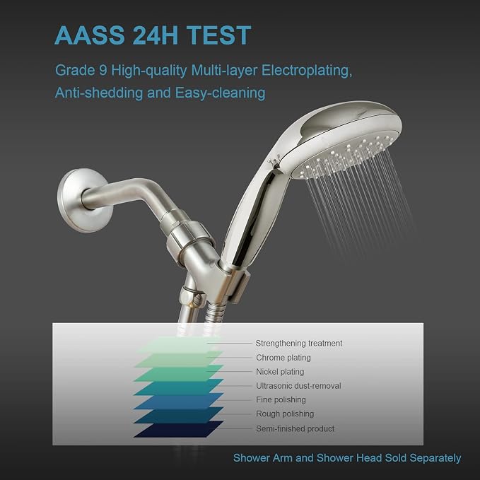 OFFO Shower Head Holder with Solid Metal Ball - Image 6
