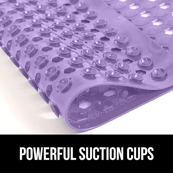 GORILLA GRIP Patented Bath Tub Shower Mat, Machine Washable Bathtub Floor Liner - Image 3
