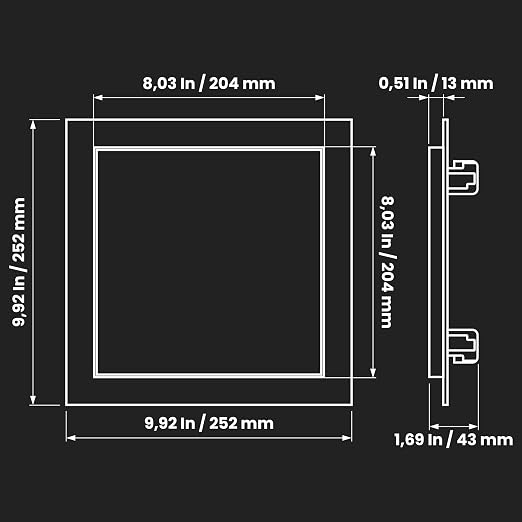 Repa Market 8 x 8 Inch Access Panel - Image 2