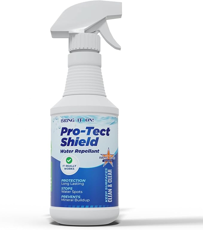 Bring It On Protect Shield Shower Door Water Repellent | Eliminate Hard Water by Unknown