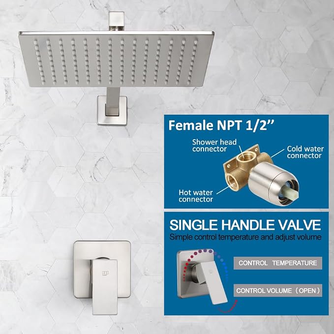 POP SANITARYWARE Shower Faucet Set - Image 4