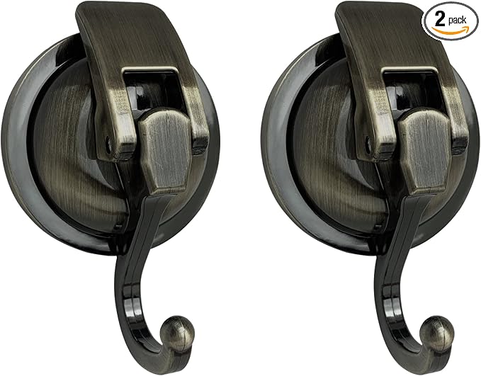 Heavy Duty Suction Cup Hooks for Shower, Bathroom Robe by YSSILADI