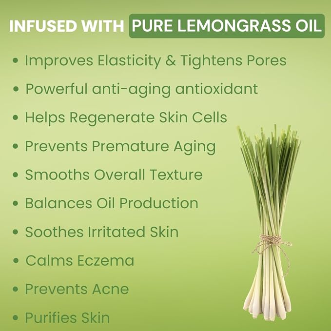 Moisturizing & Firming Lemongrass Body Lotion & Hand Cream - Image 8