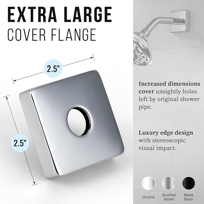 G-Promise All Metal 6-Inch Shower Arm - Image 3