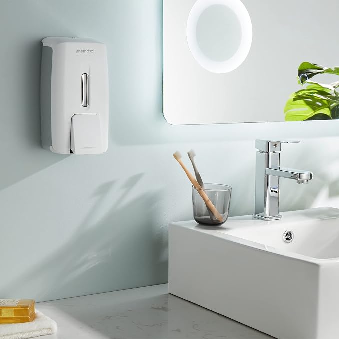 interhasa! Soap Dispenser Wall Mount Refillable 28oz Hand Sanitizer Dispenser - Image 6