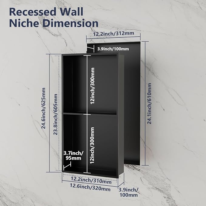 Stainless Steel Shower Niche - Image 3