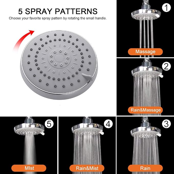 HarJue High Pressure Shower Head - Image 2