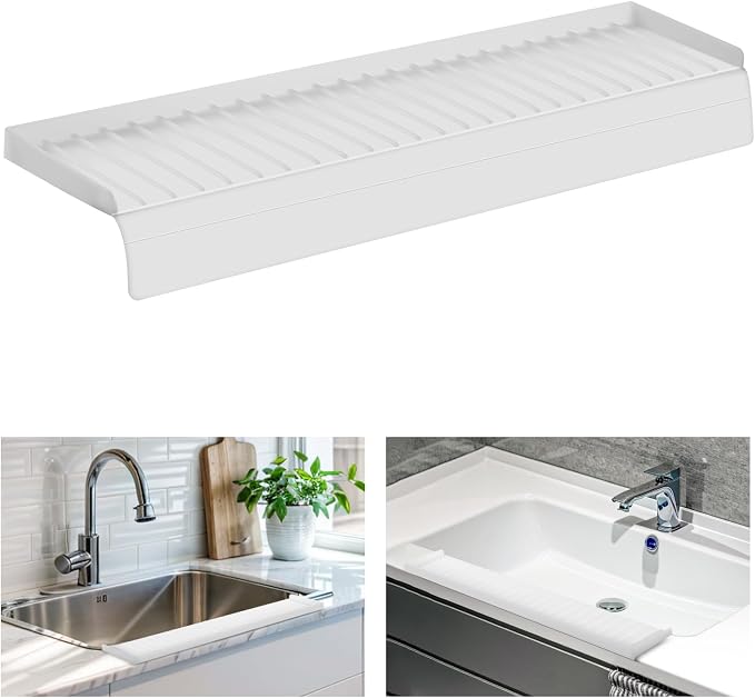 Silicon Edge Protectors for Kitchen Sink, Splash Guard by Lioush