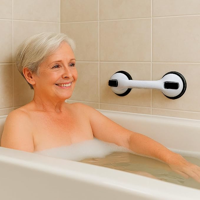 2 Pack Grab Bars for Bathtubs and Showers, Shower Handles for Elderly Seniors - Image 8