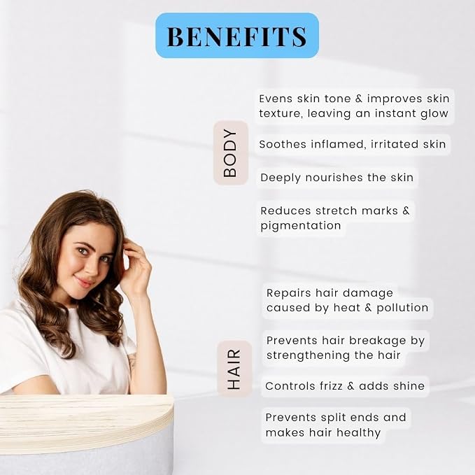 Leal Hair & Dry Body Oil, Brightening Glow Oil, Hibiscus Hair Oil, After Shower - Image 5