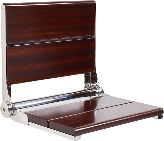 Folding Shower Seat Wall Mounted by Grab+Bar+Specialists