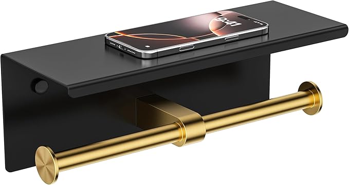 FORIOUS Double Toilet Paper Holder by FORIOUS