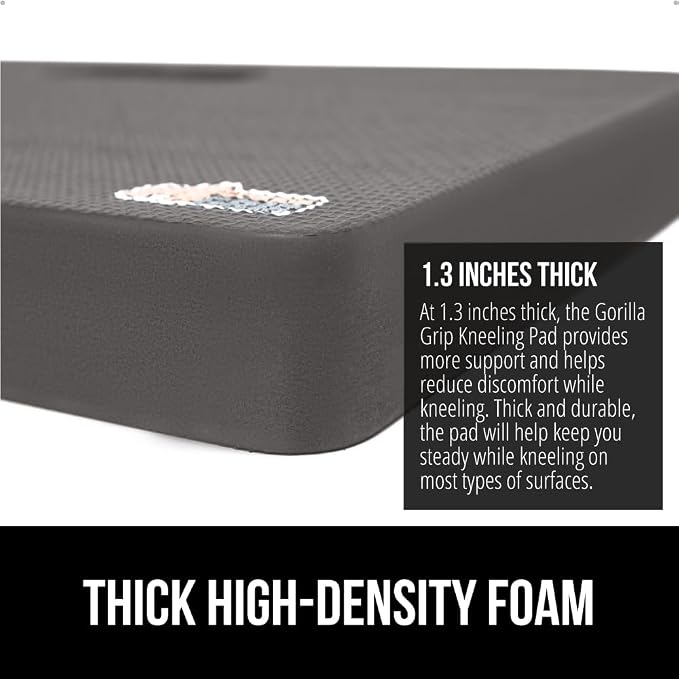 GORILLA GRIP Extra Thick Patent Pending Soft Foam Kneeling Pad, Supportive - Image 3