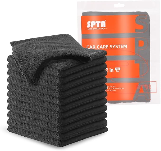 SPTA Microfiber Cleaning Towel, Microfiber Cleaning Cloth by SPTA