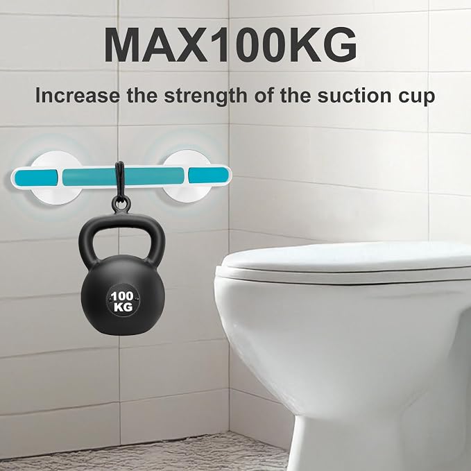 Showers Bathtubs Grab Bars, Suction Cup Handle - Image 6