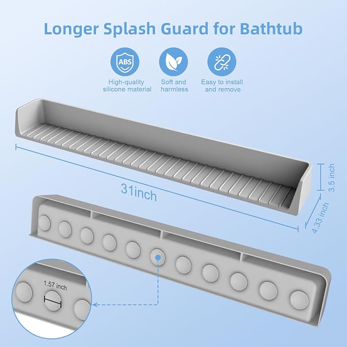 Bathtub Splash Guard for Kids - Image 2