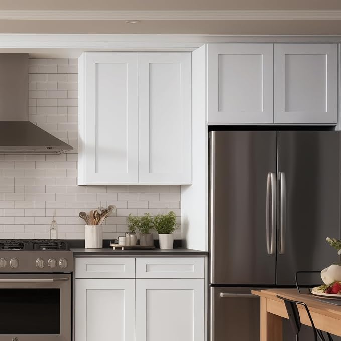 Wall-Mounted Cabinet – Solid Wood Shaker Style Medicine Cabinet - Image 9