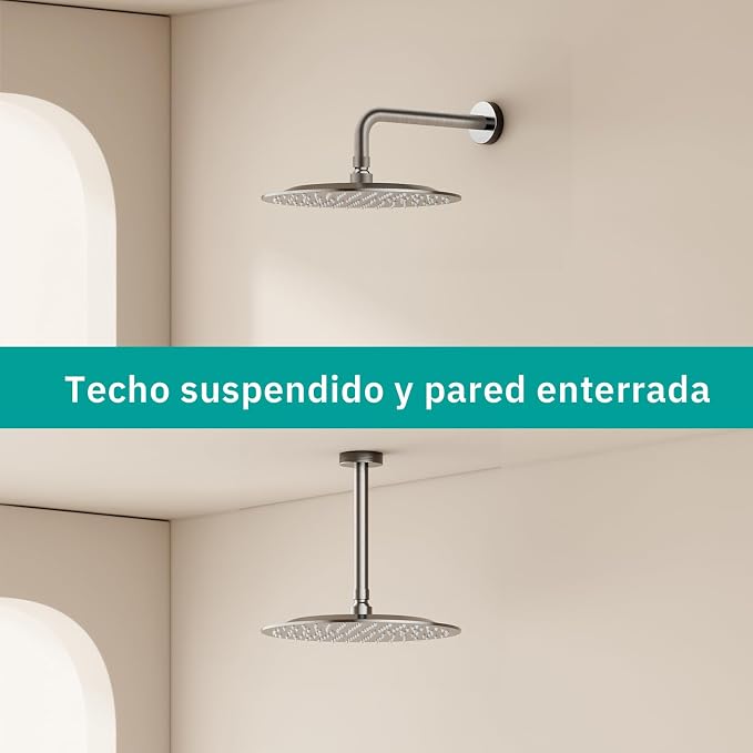All Metal Rain Shower Head - Image 8