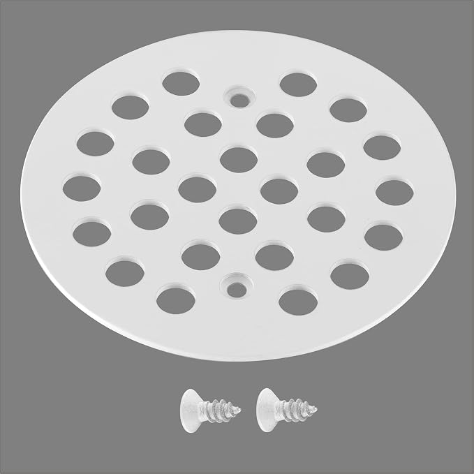 4-1/4Inch Screw-in Shower Drain Cover Replacement Floor Strainer - Image 5