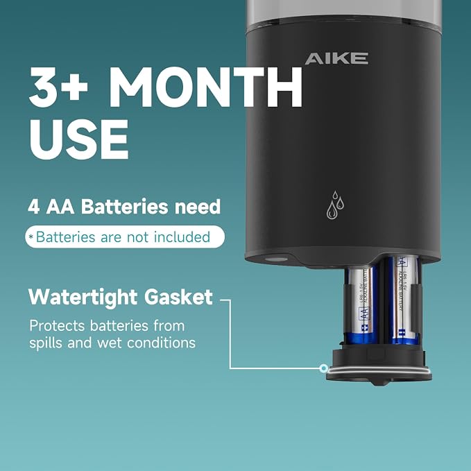 AIKE Automatic Wall Mount Liquid Soap Dispenser - Image 9