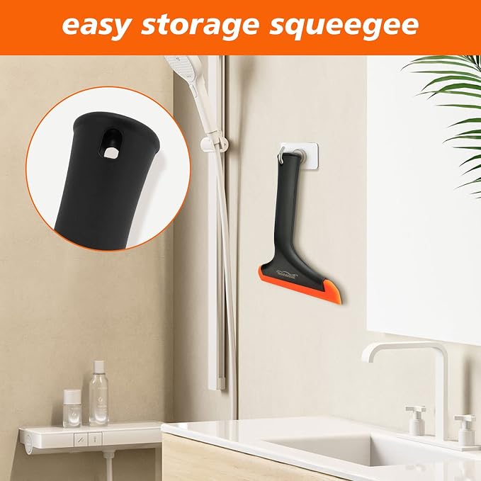 NEWISHTOOL Car Glass Small Window Squeegee, Auto Water Blade, Side Mirror Water - Image 4