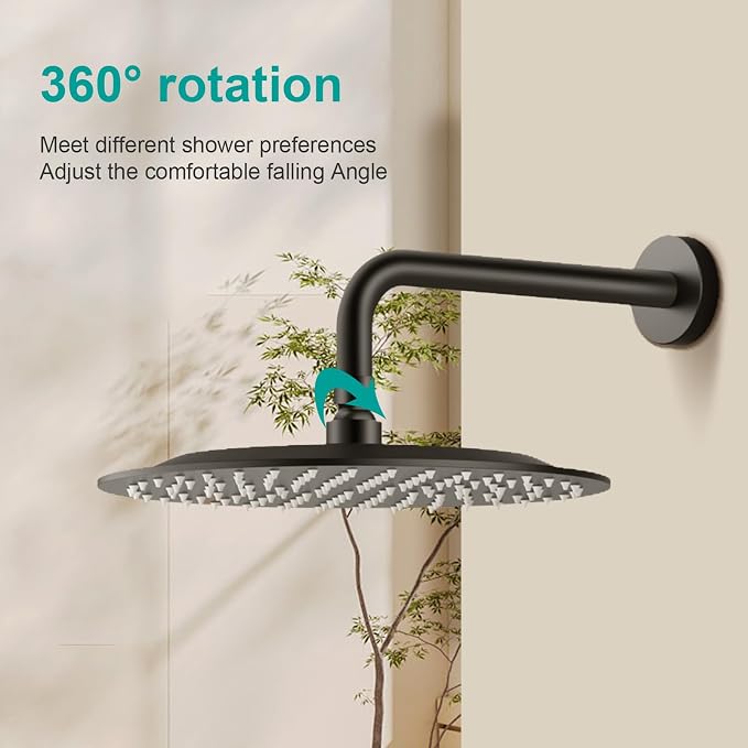 All Metal Rain Shower Head - Image 7