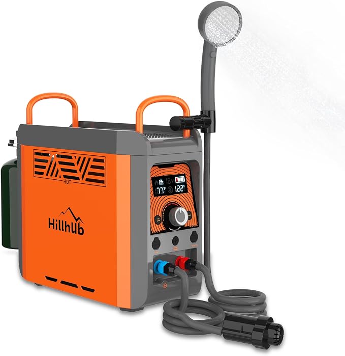 Hillhub Portable Propane Water Heater by Hillhub