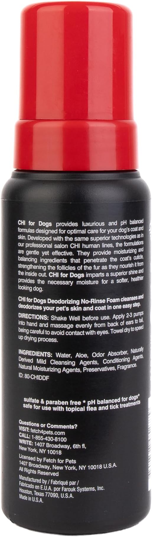 CHI for Dogs Deodorizing No-Rinse Foam - Image 3