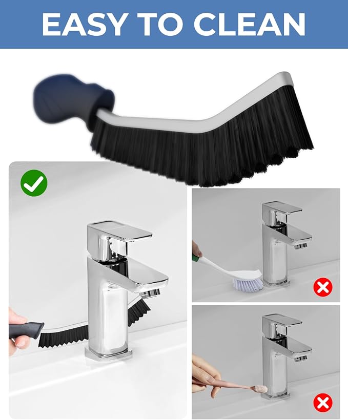 Crevice Cleaning Brushes, Cleaner Scrub Brush Tool - Image 3