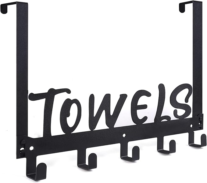 Over The Door Hook, Towel Holder Towel Hook by Gohiuo