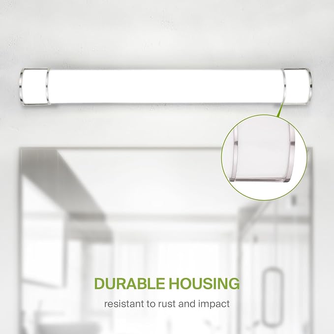 ASD LED 48" Vanity Flush Mount Light Fixture, Linear Bathroom Lighting Bar | - Image 7