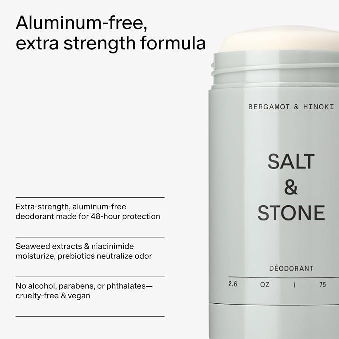 Salt & Stone Signature Scent Duo Set | 48 Hour Aluminum-Free Deodorant & - Image 6