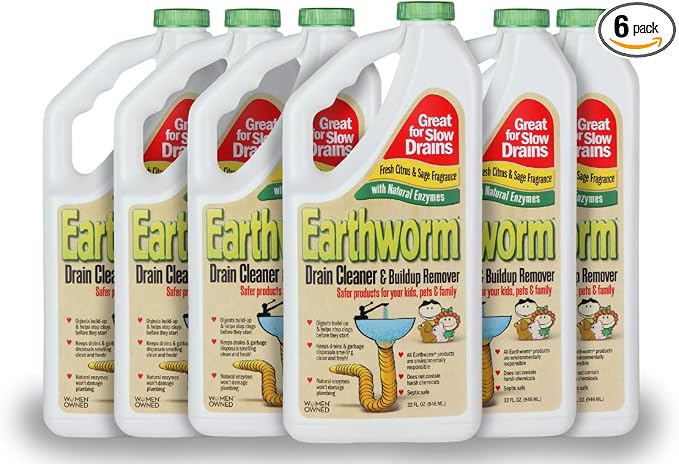 Earthworm Drain Cleaner by Earthworm