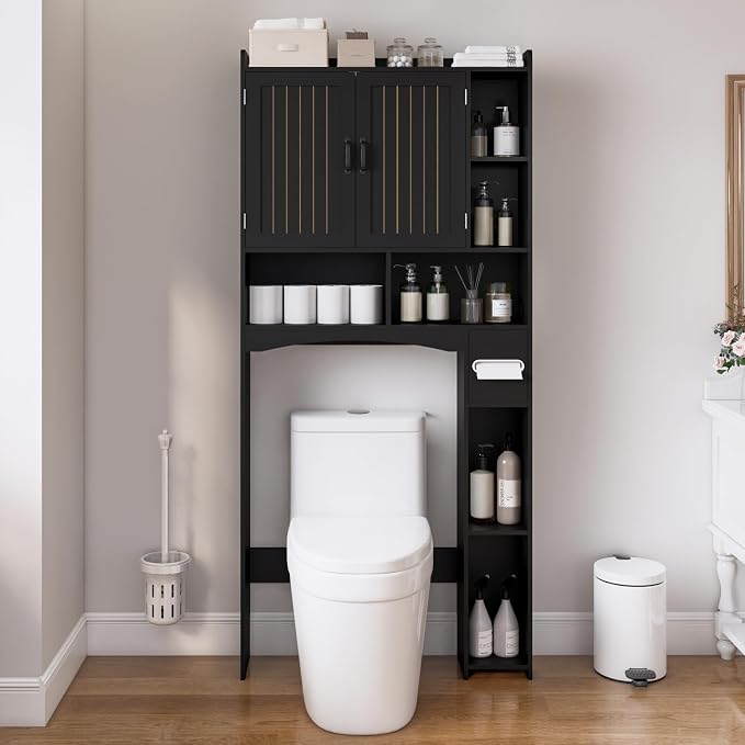 Over The Toilet Storage Cabinet, Over Toilet Bathroom Organizer, Bathroom - Image 7