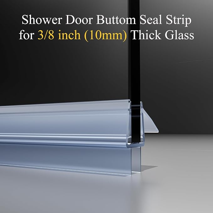 Frameless Shower Door Bottom Seal Strip - Image 2
